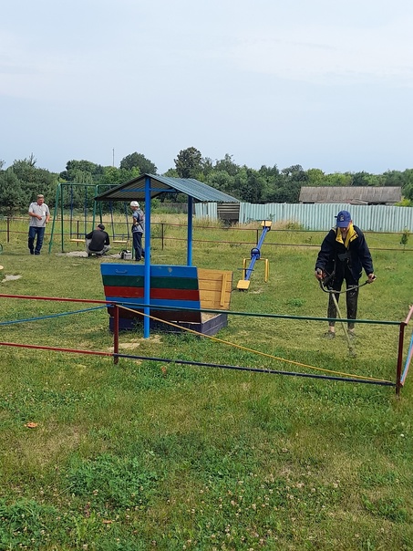 В плановом режиме подходит работа по благоустройству.